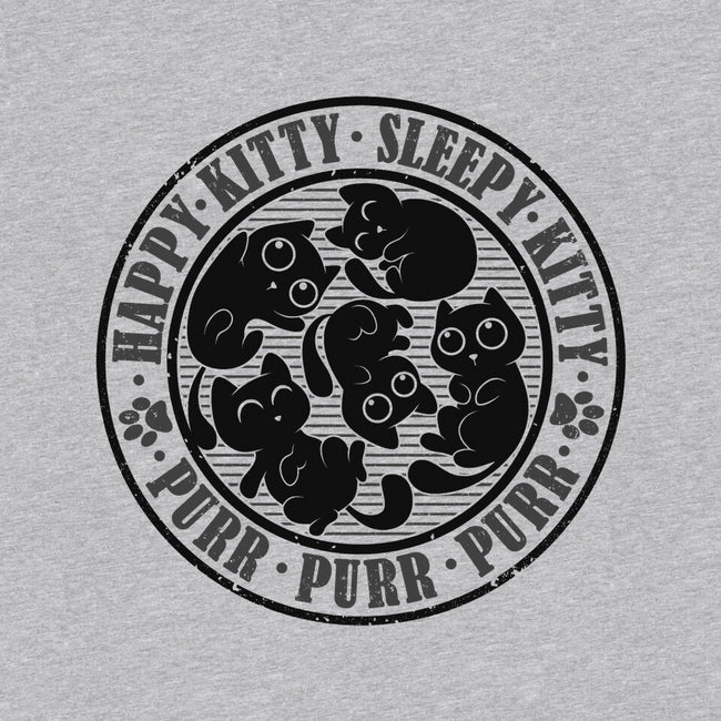Happy Kitty Sleepy Kitty-Womens-Off Shoulder-Sweatshirt-erion_designs