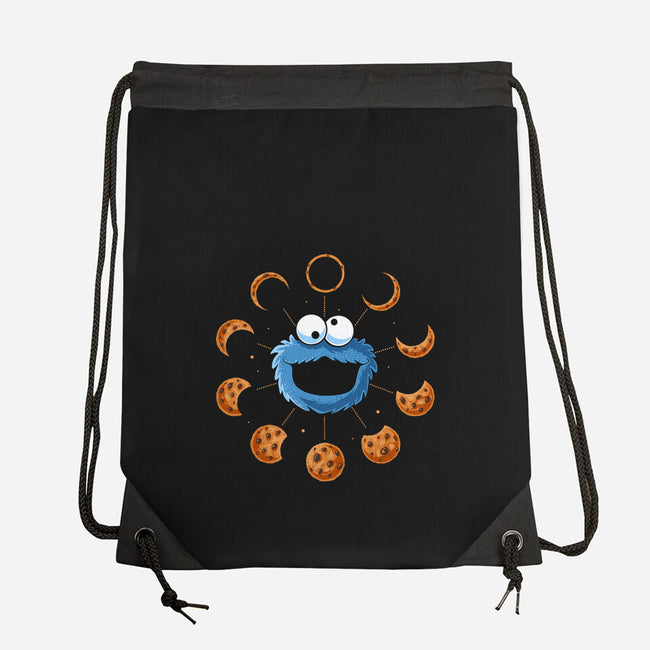 Cookie Eclipse-None-Drawstring-Bag-erion_designs