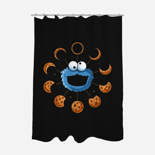 Cookie Eclipse-None-Polyester-Shower Curtain-erion_designs