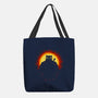 Kitty Eclipse-None-Basic Tote-Bag-erion_designs