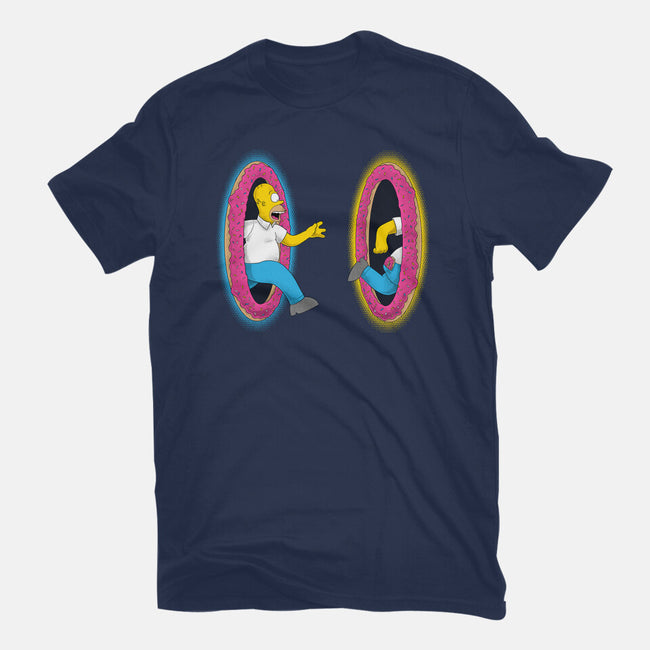 Portal Donuts-Unisex-Basic-Tee-Umberto Vicente