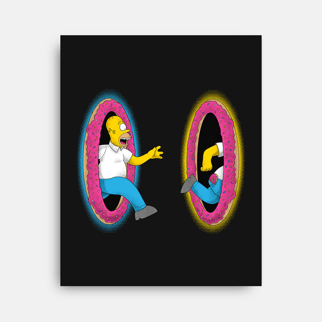 Portal Donuts-None-Stretched-Canvas-Umberto Vicente