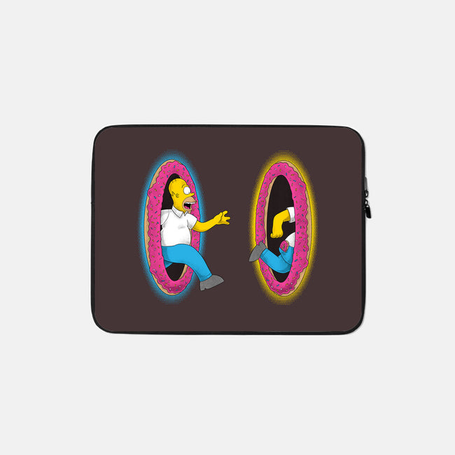 Portal Donuts-None-Zippered-Laptop Sleeve-Umberto Vicente