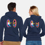 Portal Donuts-Unisex-Zip-Up-Sweatshirt-Umberto Vicente