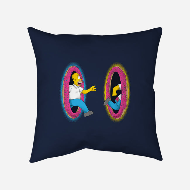 Portal Donuts-None-Non-Removable Cover w Insert-Throw Pillow-Umberto Vicente