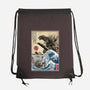 Straw Hat Pirates Meet Godzilla-None-Drawstring-Bag-DrMonekers