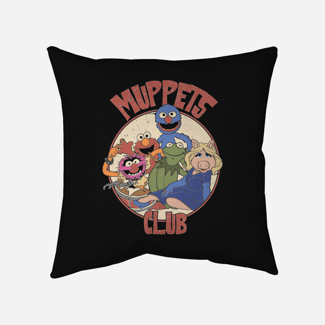 Muppets Club-None-Removable Cover-Throw Pillow-turborat14