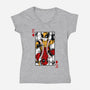 Double King-Womens-V-Neck-Tee-spoilerinc