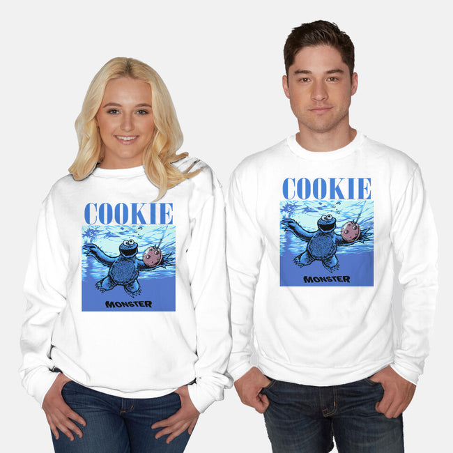 Nevermind Cookie-Unisex-Crew Neck-Sweatshirt-joerawks