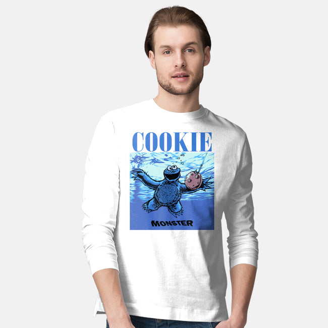 Nevermind Cookie-Mens-Long Sleeved-Tee-joerawks