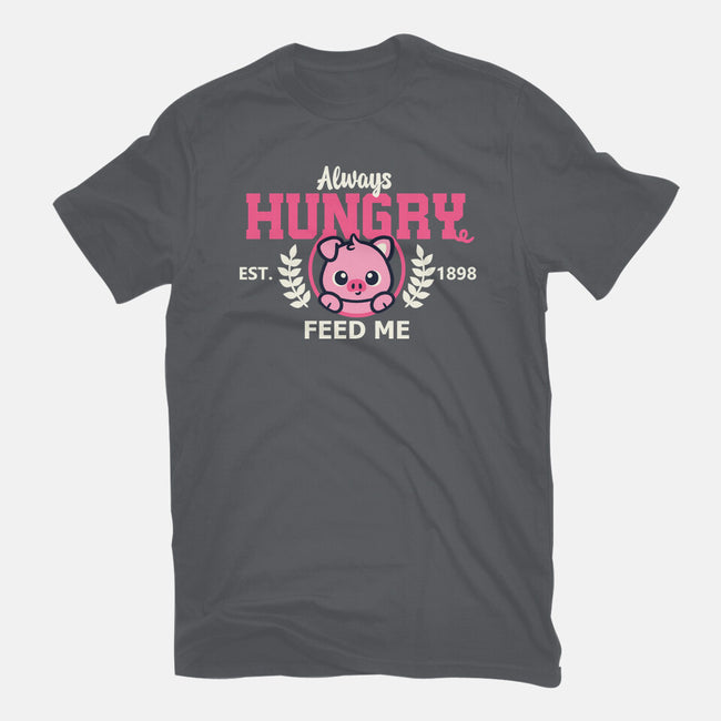 Always Hungry Feed Me-Unisex-Basic-Tee-NemiMakeit