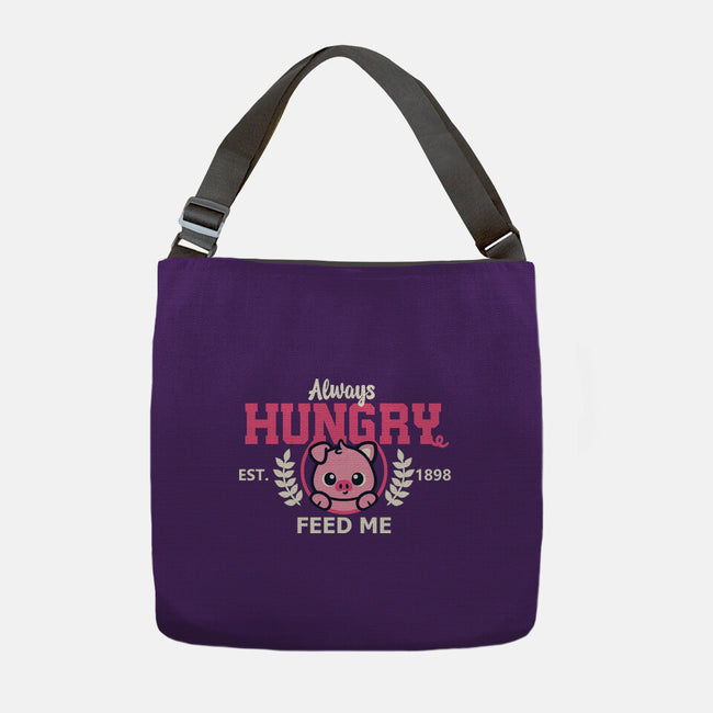 Always Hungry Feed Me-None-Adjustable Tote-Bag-NemiMakeit