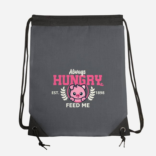 Always Hungry Feed Me-None-Drawstring-Bag-NemiMakeit