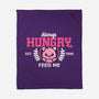 Always Hungry Feed Me-None-Fleece-Blanket-NemiMakeit