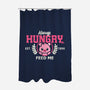 Always Hungry Feed Me-None-Polyester-Shower Curtain-NemiMakeit