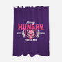 Always Hungry Feed Me-None-Polyester-Shower Curtain-NemiMakeit