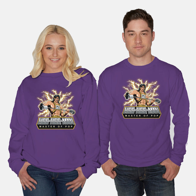 Master Of Pop-Unisex-Crew Neck-Sweatshirt-Olipop