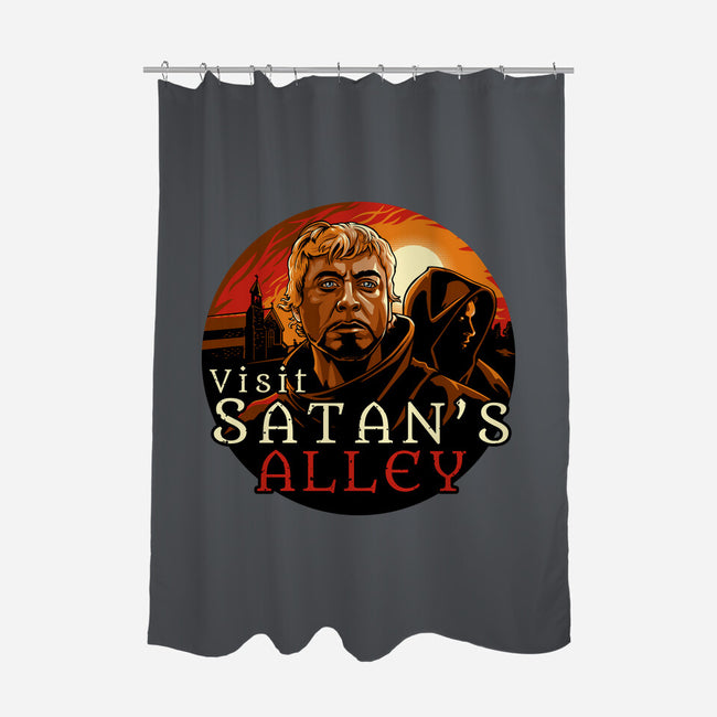 Satan's Alley-None-Polyester-Shower Curtain-daobiwan