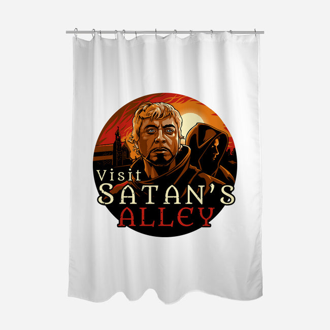 Satan's Alley-None-Polyester-Shower Curtain-daobiwan
