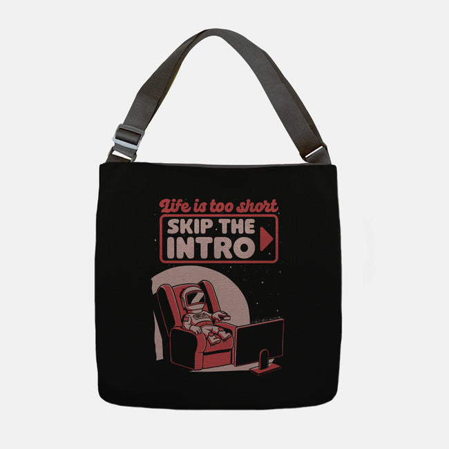 Streaming Astronaut-None-Adjustable Tote-Bag-Studio Mootant