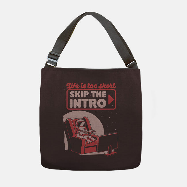 Streaming Astronaut-None-Adjustable Tote-Bag-Studio Mootant