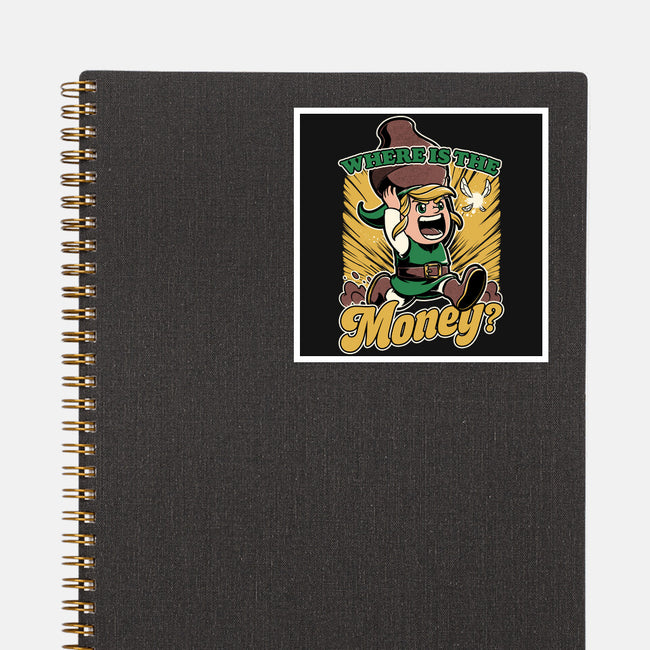 Game Elf Money-None-Glossy-Sticker-Studio Mootant