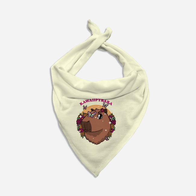 Cute Kawaii Capybara-Cat-Bandana-Pet Collar-Studio Mootant