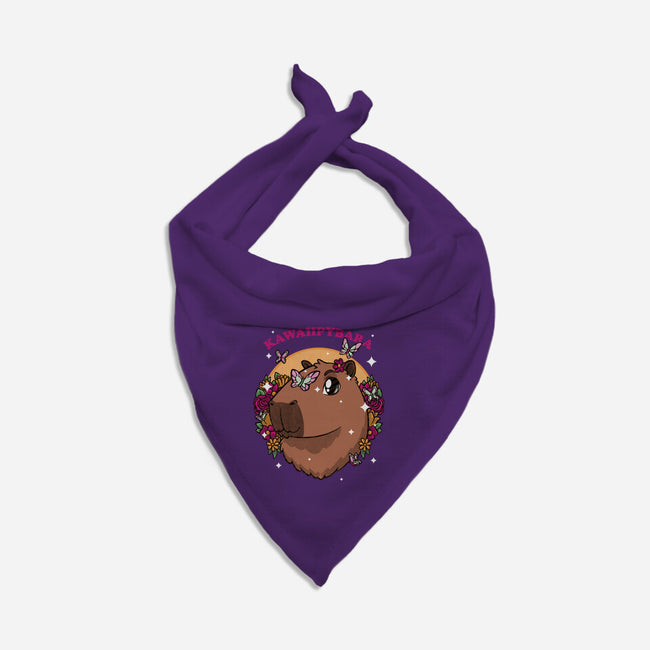 Cute Kawaii Capybara-Cat-Bandana-Pet Collar-Studio Mootant