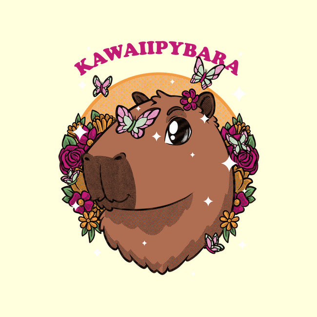 Cute Kawaii Capybara-None-Indoor-Rug-Studio Mootant