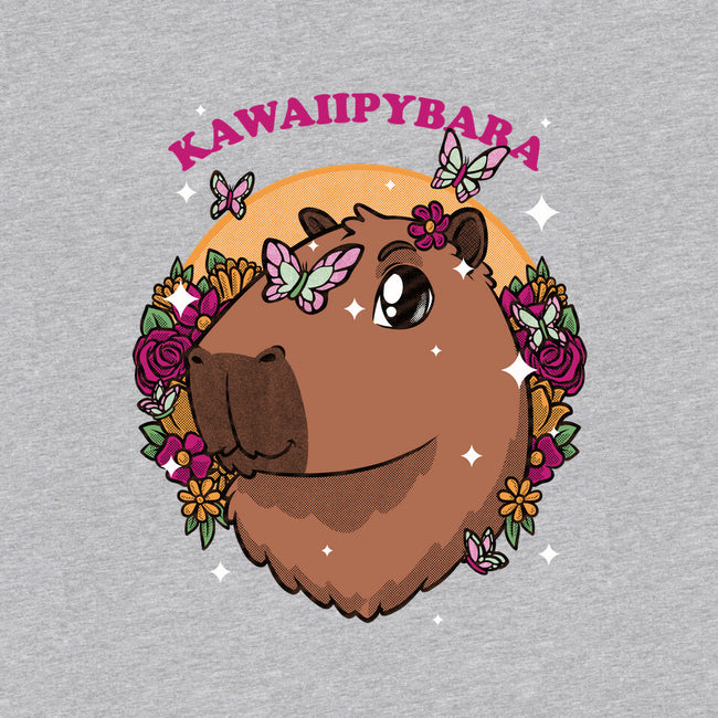 Cute Kawaii Capybara-Womens-V-Neck-Tee-Studio Mootant