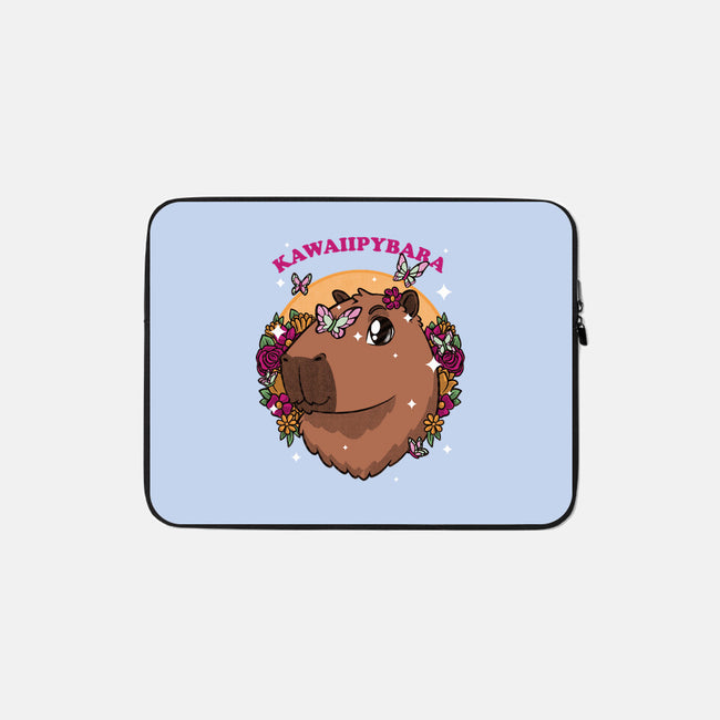 Cute Kawaii Capybara-None-Zippered-Laptop Sleeve-Studio Mootant