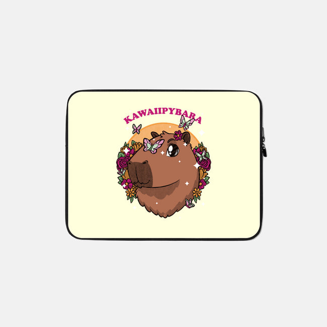 Cute Kawaii Capybara-None-Zippered-Laptop Sleeve-Studio Mootant