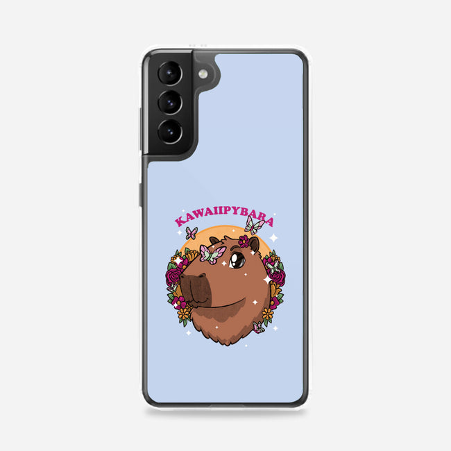 Cute Kawaii Capybara-Samsung-Snap-Phone Case-Studio Mootant