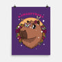 Cute Kawaii Capybara-None-Matte-Poster-Studio Mootant