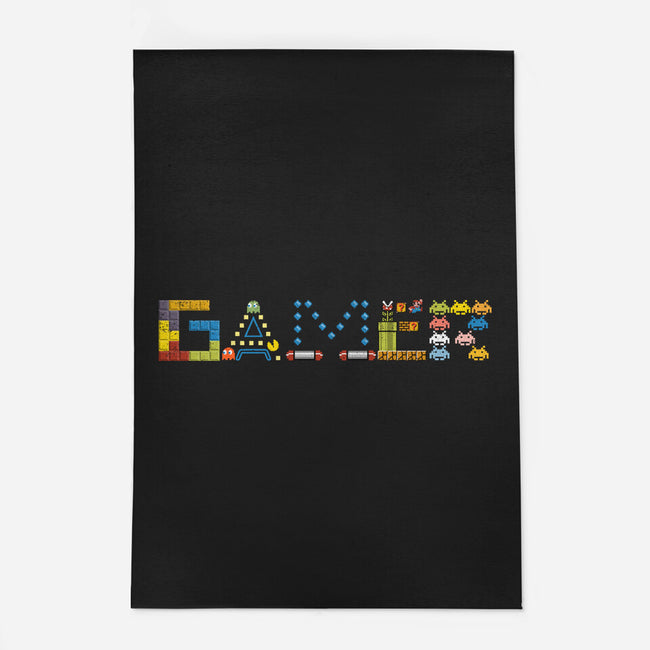 Retro Arcade Gamer-None-Outdoor-Rug-NMdesign