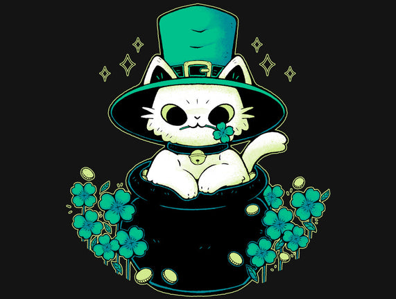 Cute St Patrick Cat