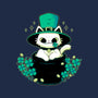 Cute St Patrick Cat-None-Glossy-Sticker-xMorfina