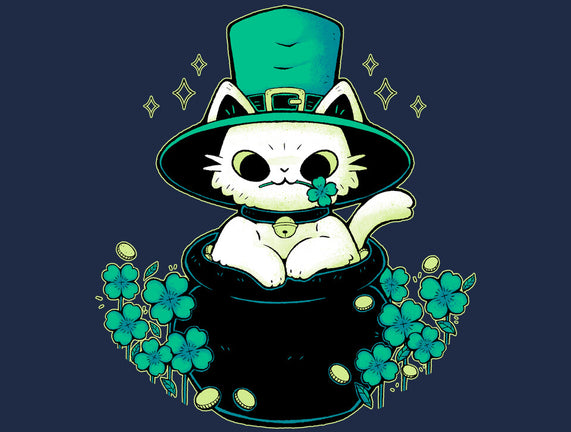 Cute St Patrick Cat