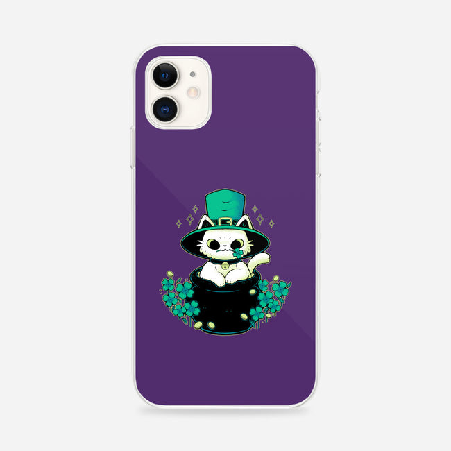 Cute St Patrick Cat-iPhone-Snap-Phone Case-xMorfina