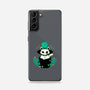 Cute St Patrick Cat-Samsung-Snap-Phone Case-xMorfina