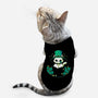 Cute St Patrick Cat-Cat-Basic-Pet Tank-xMorfina