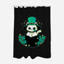 Cute St Patrick Cat-None-Polyester-Shower Curtain-xMorfina