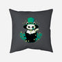 Cute St Patrick Cat-None-Removable Cover-Throw Pillow-xMorfina