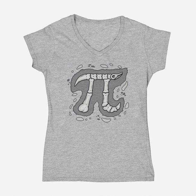 Pi-leontology-Womens-V-Neck-Tee-Boggs Nicolas