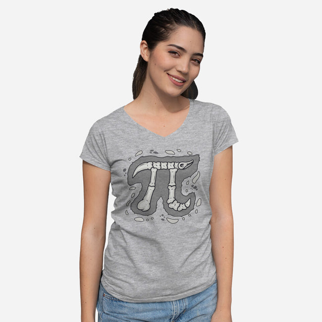 Pi-leontology-Womens-V-Neck-Tee-Boggs Nicolas