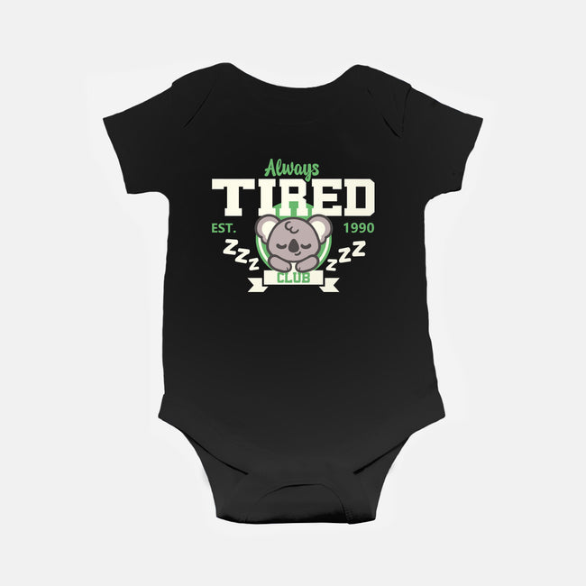 Always Tired Club Koala-Baby-Basic-Onesie-NemiMakeit