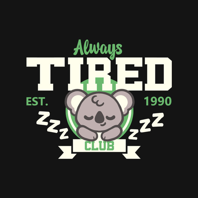 Always Tired Club Koala-Unisex-Zip-Up-Sweatshirt-NemiMakeit