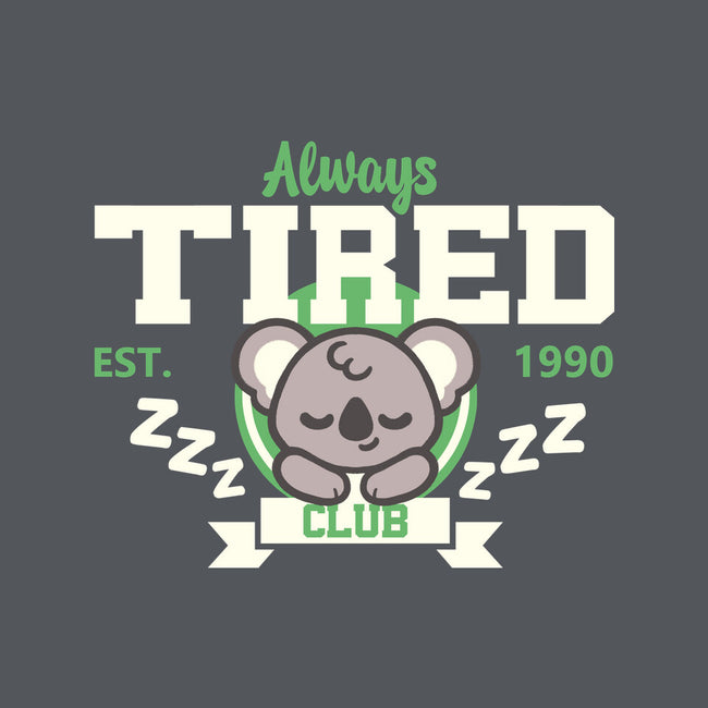 Always Tired Club Koala-None-Glossy-Sticker-NemiMakeit