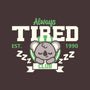 Always Tired Club Koala-None-Zippered-Laptop Sleeve-NemiMakeit