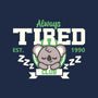 Always Tired Club Koala-None-Glossy-Sticker-NemiMakeit